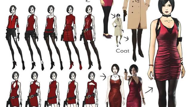 Resident Evil 2 - Ilustraciones - re2 ada wong concept art