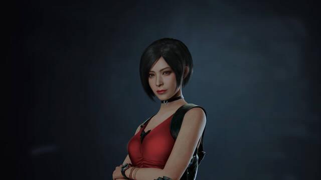 Resident Evil 2 - Ilustraciones - re2 ada wong red dress