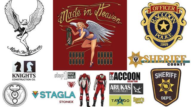 Resident Evil 2 - Ilustraciones - re2 logos and icons