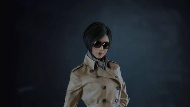 Resident Evil 2 - Ilustraciones - re2 ada wong trench coat