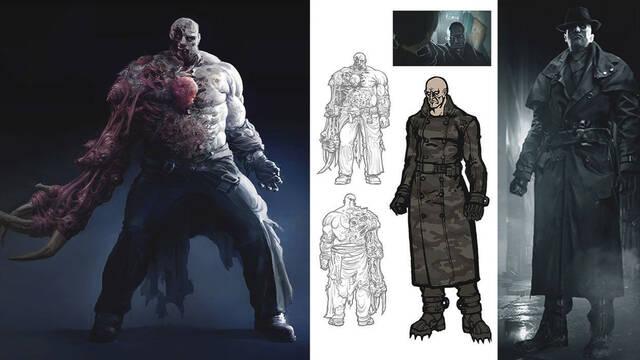 Resident Evil 2 - Ilustraciones - re2 tyrant