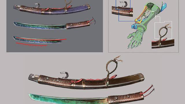 Sekiro - Ilustraciones - ssdt sabimaru