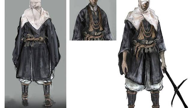 Sekiro - Ilustraciones - ssdt shinobi hunter