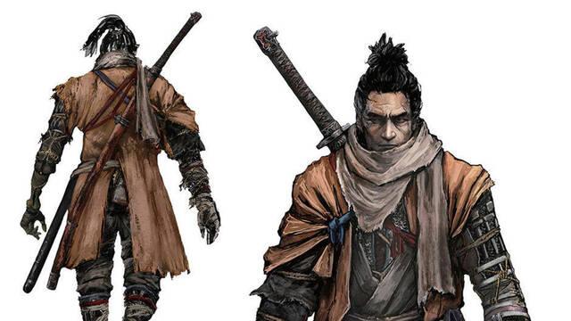 Sekiro - Ilustraciones - ssdt shinobi of the divine heir