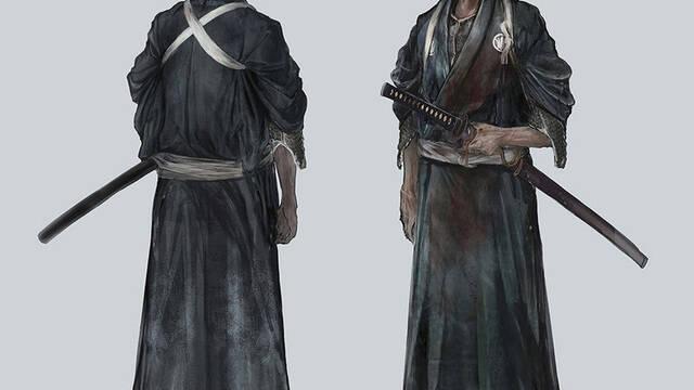 Sekiro - Ilustraciones - ssdt swordsman