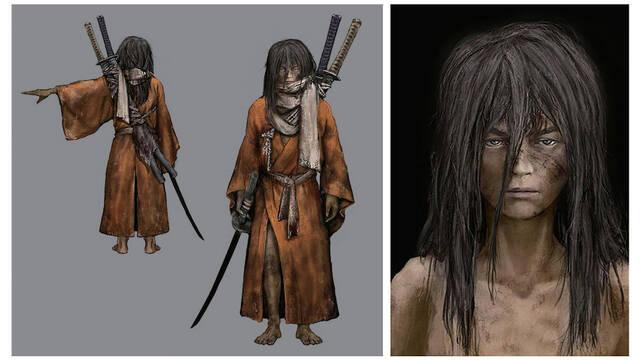 Sekiro - Ilustraciones - ssdt young wolf