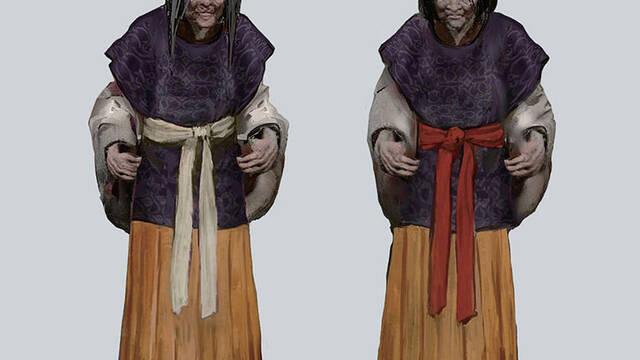 Sekiro - Ilustraciones - ssdt daughters of the carp attendant