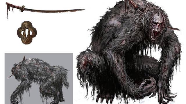 Sekiro - Ilustraciones - ssdt guardian ape