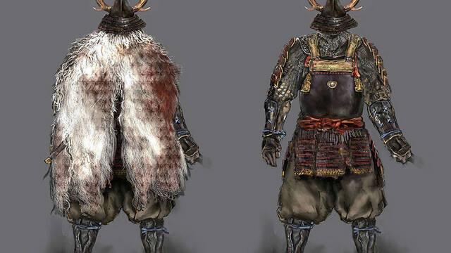 Sekiro - Ilustraciones - ssdt gyoubu oniwa back