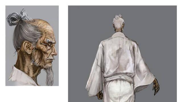 Sekiro - Ilustraciones - ssdt isshin ashina concept