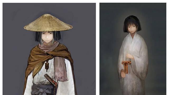 Sekiro - Ilustraciones - ssdt kuro the divine heir