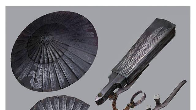 Sekiro - Ilustraciones - ssdt loaded umbrella