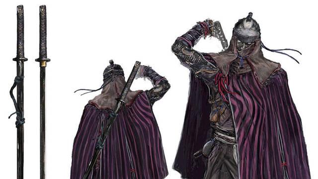 Sekiro - Ilustraciones - ssdt lone shadow