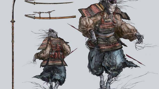 Sekiro - Ilustraciones - ssdt okami leader shizu