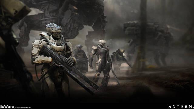 Anthem - Ilustraciones - alex figini keyframe strider swamp