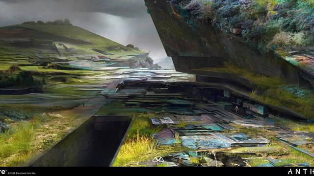 Anthem - Ilustraciones - alex figini shaper ruins 01