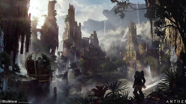 Anthem - Ilustraciones - ken fairclough humanruins2