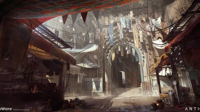 Anthem - Ilustraciones - ken fairclough oldmarketgate2