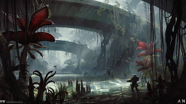 Anthem - Ilustraciones - ken fairclough swamp shaperarches2