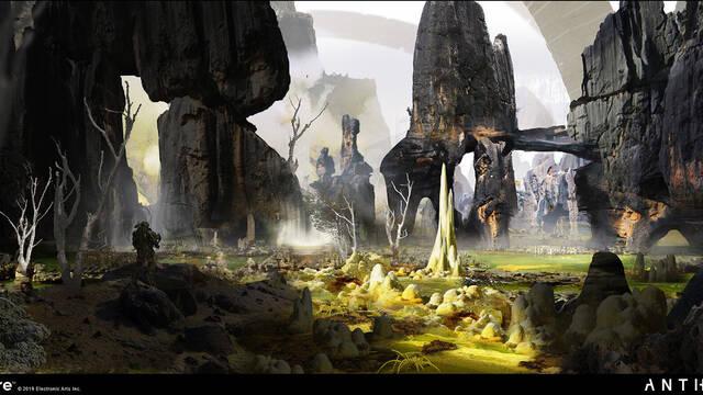 Anthem - Ilustraciones - alex figini environment exploration 01