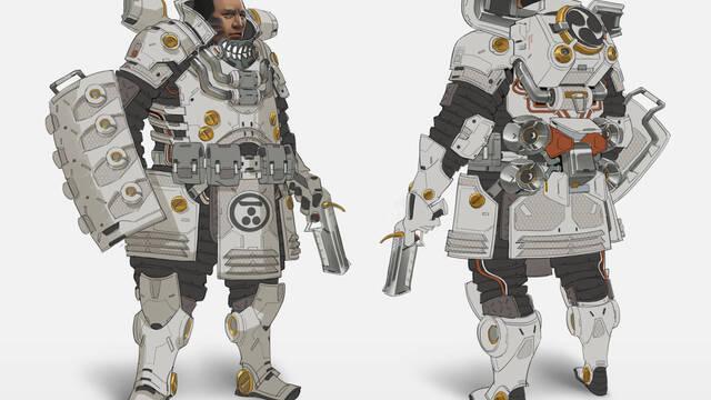 Apex Legends - Ilustraciones - kejun wang kejun gibrator legendary 01