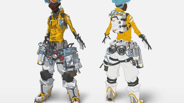 Apex Legends - Ilustraciones - kejun wang kejun lifeline legendary 01