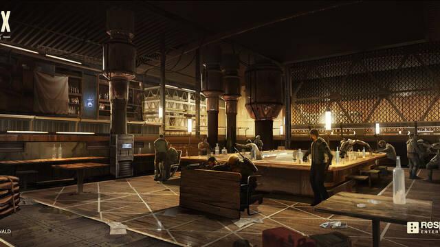 Apex Legends - Ilustraciones - liam macdonald bar scene 003