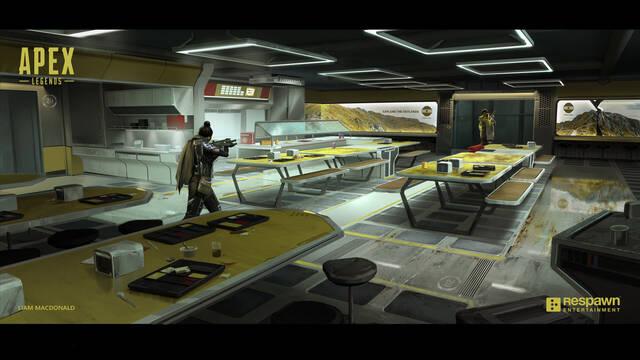 Apex Legends - Ilustraciones - liam macdonald kitchen and cafe 001