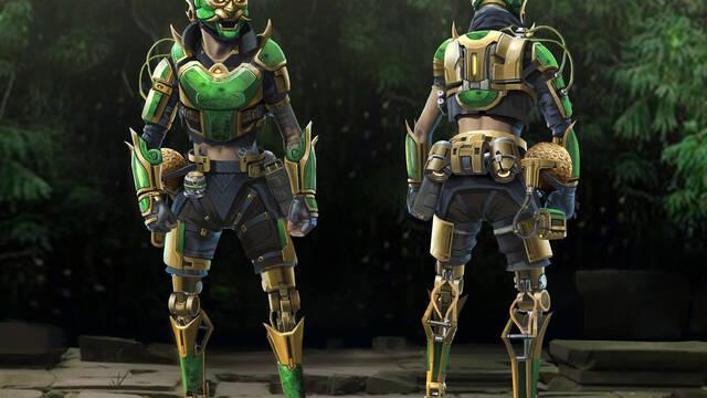 Apex Legends - Ilustraciones - liam macdonald octane jade tiger