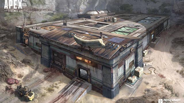 Apex Legends - Ilustraciones - cliff childs cc market exterior