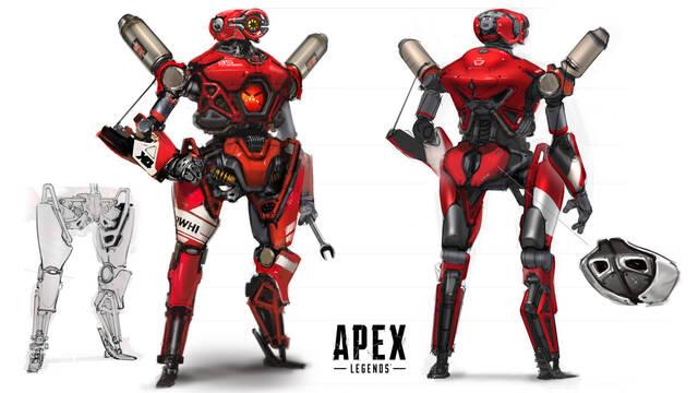 Apex Legends - Ilustraciones - prog wang pathfinder legendary turnaround updated 2