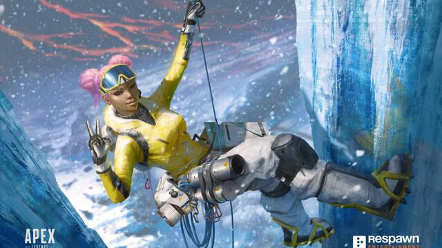Apex Legends - Ilustraciones - tu bui lifeline legend snow cliff