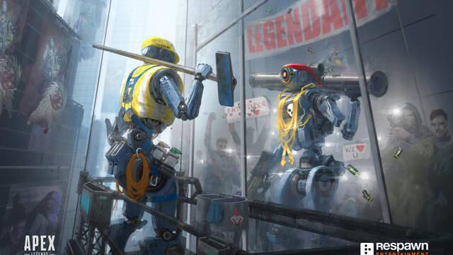 Apex Legends - Ilustraciones - tu bui pathfinder origin