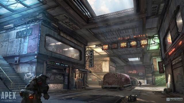 Apex Legends - Ilustraciones - cliff childs cc market interior