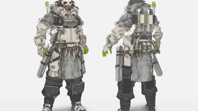 Apex Legends - Ilustraciones - kejun wang kejun caustic legendary 01