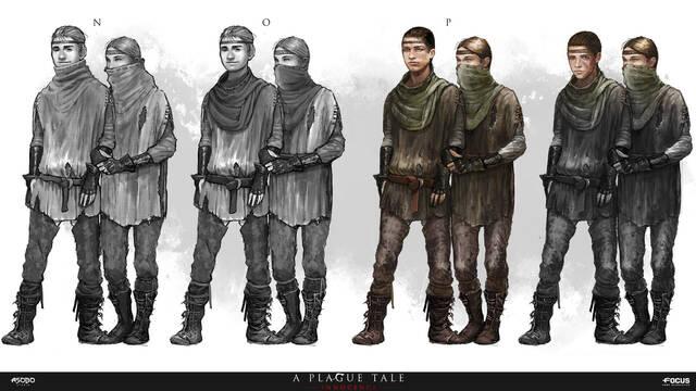 A Plague Tale - Ilustraciones - damien papet thieves