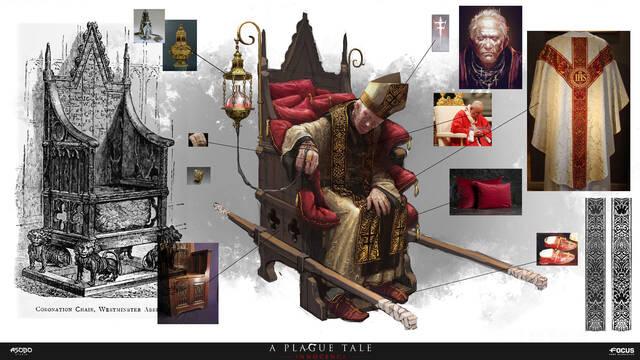 A Plague Tale - Ilustraciones - damien papet vitalis
