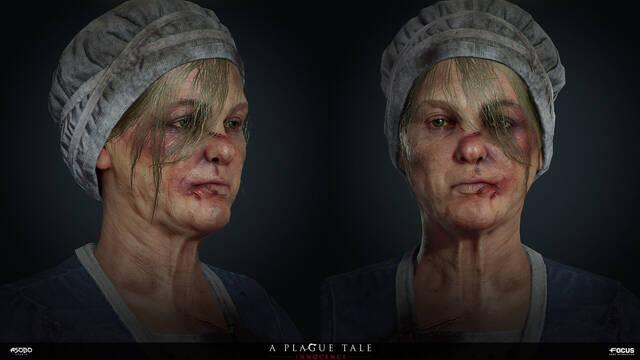 A Plague Tale - Ilustraciones - adonia urian aurian female peasant lowres