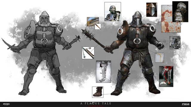 A Plague Tale - Ilustraciones - damien papet conrx