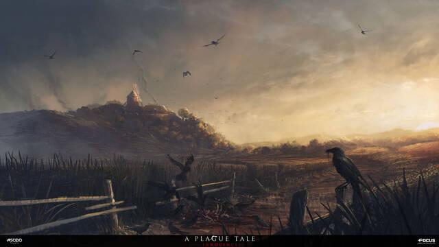 A Plague Tale - Ilustraciones - damien papet field