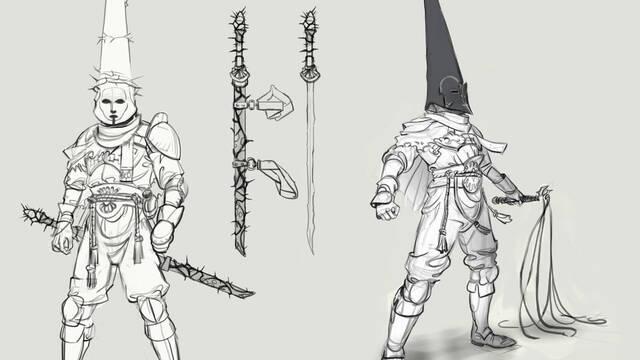 Blasphemous - Ilustraciones - juan miguel lopez barea maincharacter7