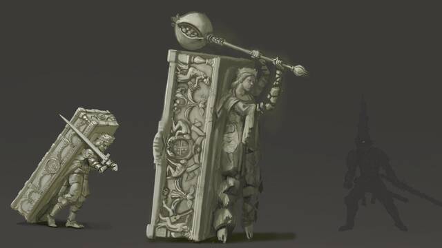 Blasphemous - Ilustraciones - juan miguel lopez barea sepulcroinsomne sepulcroerrante