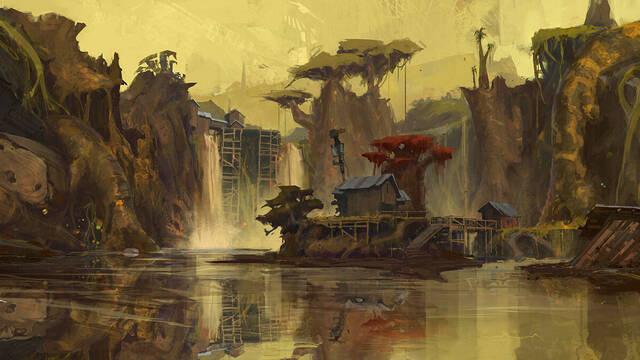 Borderlands 3 - Ilustraciones - adam ybarra capture treehouse pov