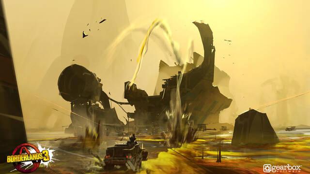 Borderlands 3 - Ilustraciones - adam ybarra eden 6 moodcombat