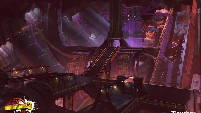 Borderlands 3 - Ilustraciones - adam ybarra edits paintover 1