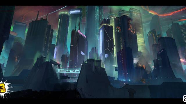 Borderlands 3 - Ilustraciones - adam ybarra first skytest 06