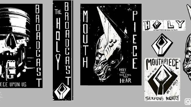 Borderlands 3 - Ilustraciones - adam ybarra hbc misc