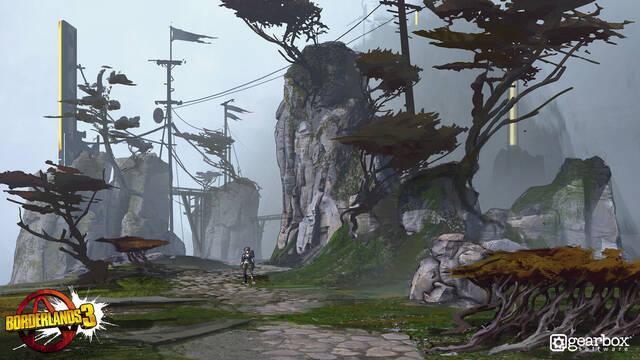 Borderlands 3 - Ilustraciones - adam ybarra monastery vegi studies1