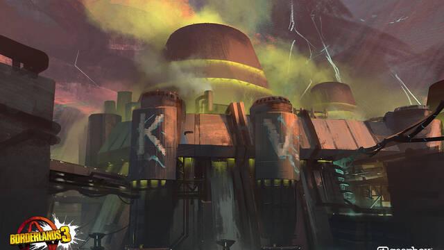 Borderlands 3 - Ilustraciones - adam ybarra power facade po 1