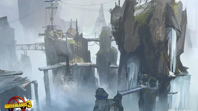 Borderlands 3 - Ilustraciones - adam ybarra promethea monastery po15a